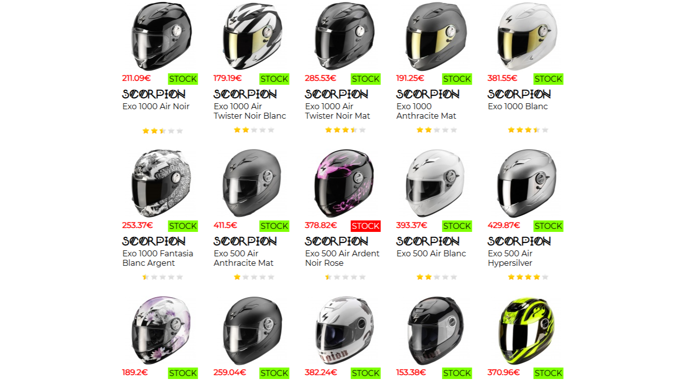 Casques Nolark